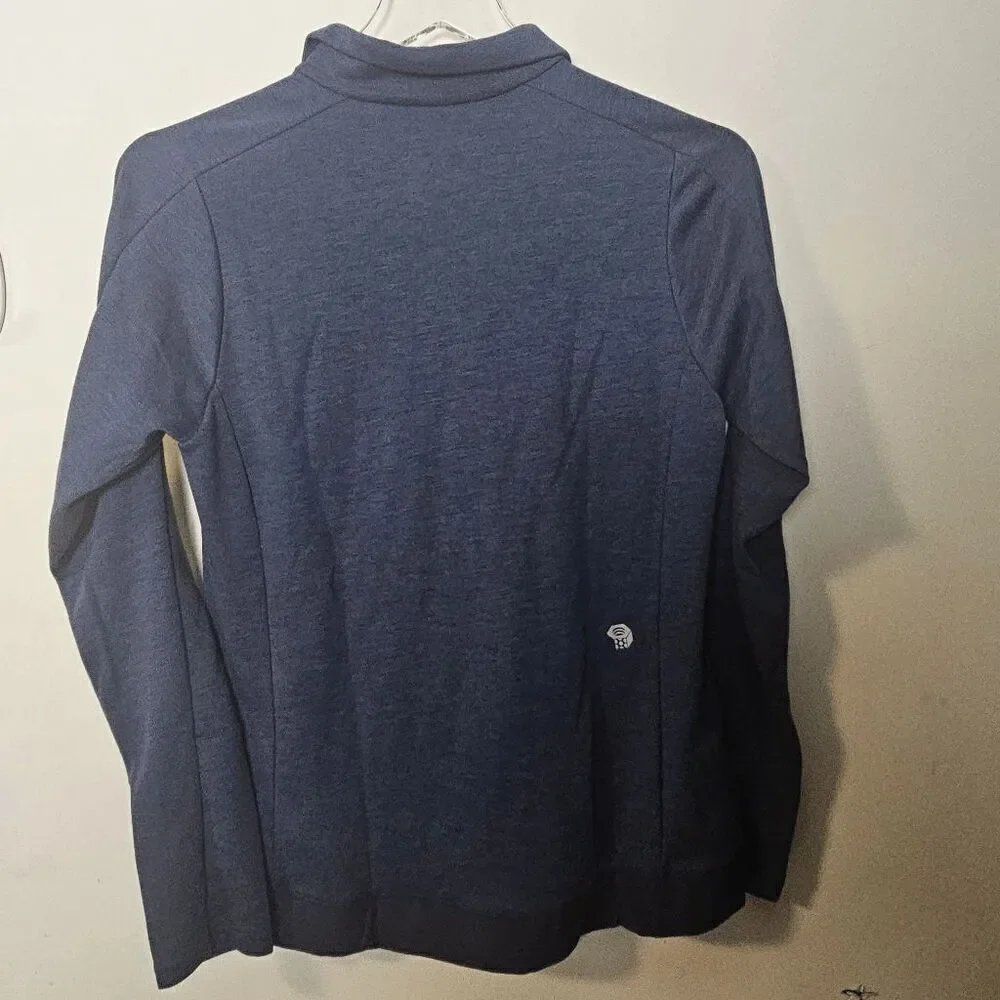 Mountain Hardwear Daisy Chain 1/2 Zip Pullover Sweater Women's Blue Size Small